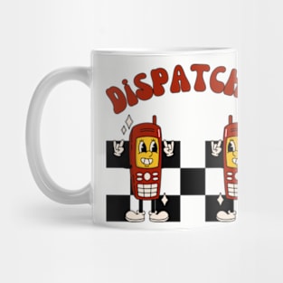 Retro Dispatcher, Cute Dispatch Specialist Mug